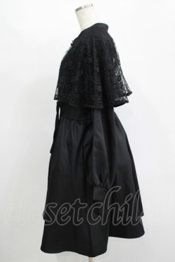 画像2: Lovely Tency / ALC*ケープワンピース LL ブラック H-25-11-15-1032-GO-OP-NS-ZH