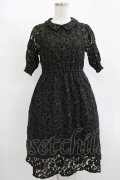 LEBECCA boutique / 出発地点のレースワンピース S Black H-25-11-15-1033-EL-OP-NS-ZH