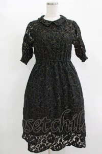 LEBECCA boutique / 出発地点のレースワンピース S Black H-25-11-15-1033-EL-OP-NS-ZH