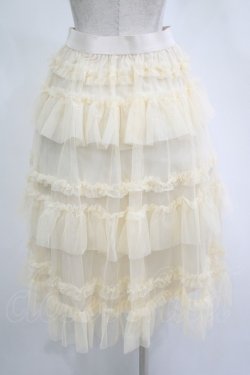 画像3: FLC / 星名桜子/hsティアードSK L アイボリー H-25-11-15-1036-LO-SK-NS-ZH