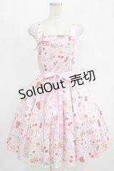 metamorphose / SWEETS collection サーキュラージャンパースカート Free ピンク H-25-11-15-1004-ME-OP-NS-ZH