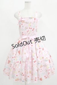 metamorphose / SWEETS collection サーキュラージャンパースカート Free ピンク H-25-11-15-1004-ME-OP-NS-ZH