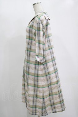 画像2: Franche Lippee / チェックセーラーワンピース M ピンク H-25-11-15-1038-LO-OP-NS-ZH