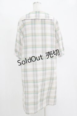 画像3: Franche Lippee / チェックセーラーワンピース M ピンク H-25-11-15-1038-LO-OP-NS-ZH