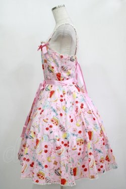 画像2: metamorphose / SWEETS collection サーキュラージャンパースカート Free ピンク H-25-11-15-1004-ME-OP-NS-ZH