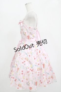 画像2: metamorphose / SWEETS collection サーキュラージャンパースカート Free ピンク H-25-11-15-1004-ME-OP-NS-ZH