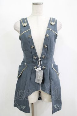 画像1: Tail Bringer（海外ロリータブランド） / ベスト L ブルー H-25-11-15-1043-PU-JA-NS-ZH
