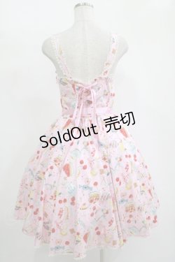 画像3: metamorphose / SWEETS collection サーキュラージャンパースカート Free ピンク H-25-11-15-1004-ME-OP-NS-ZH