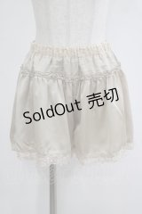 axes femme / ペチパンツ M 生成り H-25-11-15-1046-AX-PA-NS-ZH