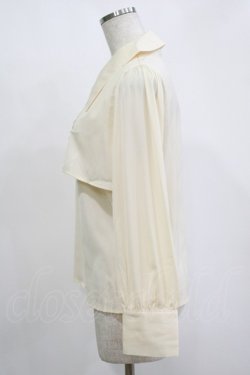 画像2: an another angelus / レース使いケープブラウス Free IVORY H-25-11-15-1049-CA-OP-NS-ZH