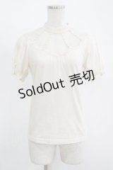 an another angelus / ヨーク切替トップス Free Ivory H-25-11-15-1052-CA-TO-NS-ZH