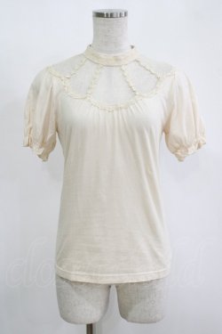 画像1: an another angelus / ヨーク切替トップス Free Ivory H-25-11-15-1052-CA-TO-NS-ZH