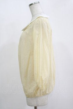 画像2: Franche Lippee / ねこ刺繍ブラウス M クリーム H-25-11-15-1056-LO-BL-NS-ZH