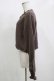 画像2: m petit by misako / AM*リボンニットボレロ LL ブラウン H-25-11-15-1058-LO-TO-NS-ZH (2)