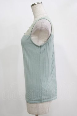画像2: axes femme / パールレースタンク M ミント H-25-11-15-1066-AX-TO-NS-ZH