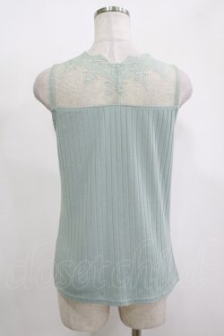 画像3: axes femme / パールレースタンク M ミント H-25-11-15-1066-AX-TO-NS-ZH