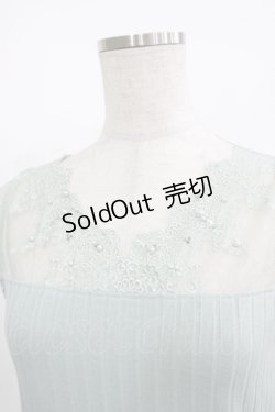 画像4: axes femme / パールレースタンク M ミント H-25-11-15-1066-AX-TO-NS-ZH