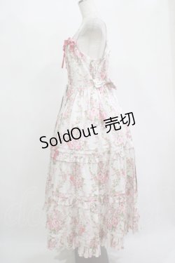 画像2: metamorphose / 【プラスサイズ】シャーロットティアードジャンパースカート プラスサイズ オフ白 H-25-11-15-1006-ME-OP-NS-ZH