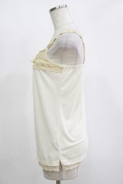 画像2: axes femme / リボンキャミソール M 生成り H-25-11-15-1070-AX-TO-NS-ZH