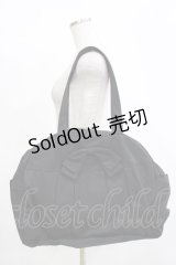 m petit by misako / AMリボンヅカイボストンバッグ  ブラック H-25-11-15-1071-LO-BG-NS-ZH