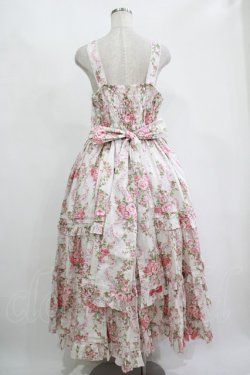 画像3: metamorphose / 【プラスサイズ】シャーロットティアードジャンパースカート プラスサイズ オフ白 H-25-11-15-1006-ME-OP-NS-ZH