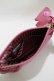 画像2: Maison de FLEUR / ロゴポーチ  ピンク H-25-11-15-1073-LO-ZA-NS-ZH (2)