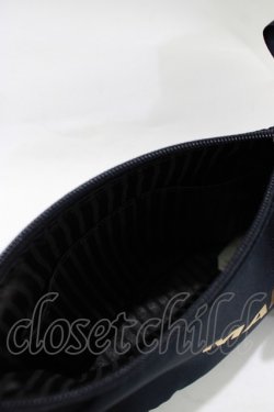 画像2: Maison de FLEUR / ロゴポーチ  ネイビー H-25-11-15-1074-LO-ZA-NS-ZH