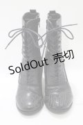 axes femme / レースアップブーツ M ブラック H-25-11-15-1083-AX-SH-NS-ZH
