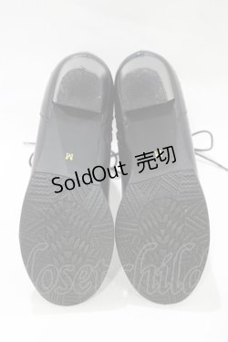 画像4: axes femme / レースアップブーツ M ブラック H-25-11-15-1083-AX-SH-NS-ZH