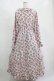 画像3: FLC / 星名桜子/2WAY花柄フリルワンピース L ピンク H-25-11-15-1008-LO-OP-NS-ZH (3)