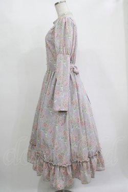 画像2: Kurumi Collaboration / KRハナジゴスリーブワンピース LL ラベンダー H-25-11-15-1009-GO-OP-NS-ZH