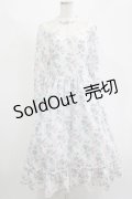 Kurumi Collaboration / KRハナジゴスリーブワンピース LL オフ H-25-11-15-1010-GO-OP-NS-ZH