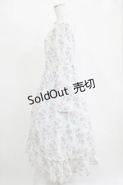 画像2: Kurumi Collaboration / KRハナジゴスリーブワンピース LL オフ H-25-11-15-1010-GO-OP-NS-ZH