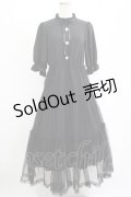 Lovely Tency / 眞白ありすコラボ/チュールワンピース L ブラック H-25-11-15-1011-GO-OP-NS-ZH