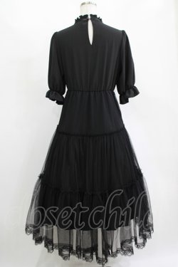 画像3: Lovely Tency / 眞白ありすコラボ/チュールワンピース L ブラック H-25-11-15-1011-GO-OP-NS-ZH