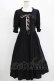画像1: m petit by misako / AMレースアップワンピース L ブラック H-25-11-15-1014-LO-OP-NS-ZH (1)
