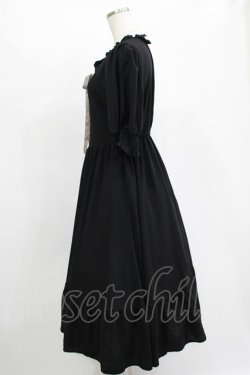 画像2: m petit by misako / AMレースアップワンピース L ブラック H-25-11-15-1014-LO-OP-NS-ZH