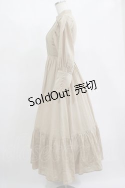 画像2: Maison de FLEUR Petite Robe / ヴィクトリアンドレス S beige H-25-11-15-1015-EL-OP-NS-ZH
