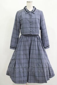 LEBECCA boutique / 初めて会わせるワンピース/きちんと伝えるジャケット Free ブルー H-25-11-15-1017-EL-OP-NS-ZH