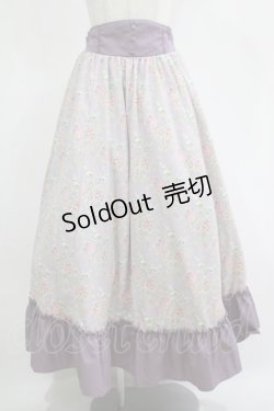 画像1: Kurumi Collaboration / KRハナガラHWフレアSK L ラベンダー H-25-11-15-1025-GO-SK-NS-ZH