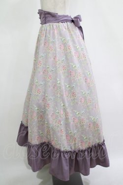 画像2: Kurumi Collaboration / KRハナガラHWフレアSK L ラベンダー H-25-11-15-1025-GO-SK-NS-ZH