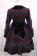 画像3: Angelic Pretty / Modern StudentワンピースSet Free ワイン H-25-11-15-006-AP-OP-NS-ZH (3)