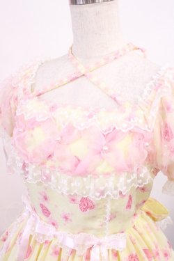 画像5: Angelic Pretty / Ohanami Bunnyワンピース Free イエロー H-25-11-15-007-AP-OP-NS-ZH