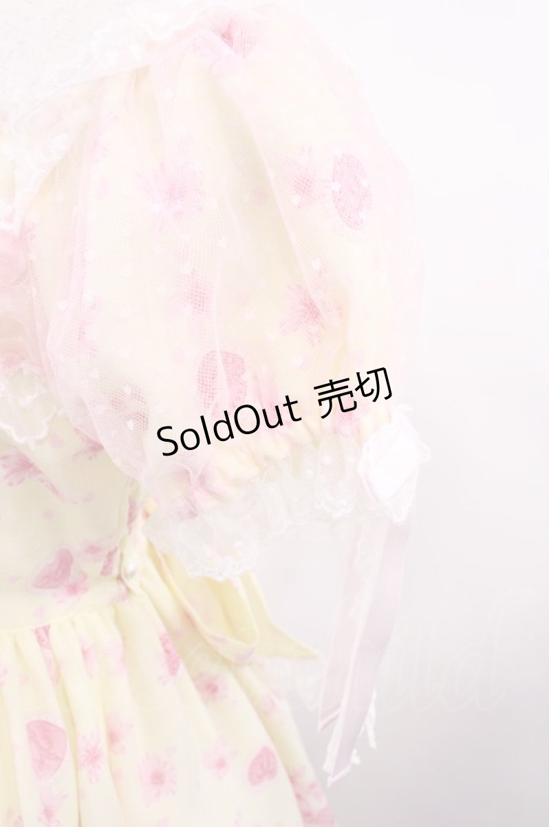 画像6: Angelic Pretty / Ohanami Bunnyワンピース Free イエロー H-25-11-15-007-AP-OP-NS-ZH (6)