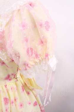 画像6: Angelic Pretty / Ohanami Bunnyワンピース Free イエロー H-25-11-15-007-AP-OP-NS-ZH