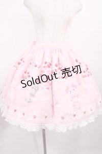 BABY,THE STARS SHINE BRIGHT / なかよしくみゃちゃんのCreamy Quartet柄リリアンスカート Free ストロベリーミルク H-25-11-15-008-BA-SK-NS-ZH