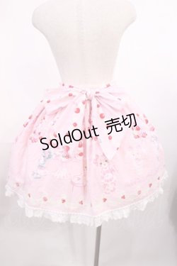 画像2: BABY,THE STARS SHINE BRIGHT / なかよしくみゃちゃんのCreamy Quartet柄リリアンスカート Free ストロベリーミルク H-25-11-15-008-BA-SK-NS-ZH