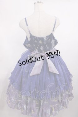 画像2: 猫 花 （海外ロリータブランド） / ジャンパースカート L ブルー H-25-11-15-009-LO-OP-NS-ZH