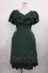 画像1: axes femme / 2wayフリルワンピース M グリーン H-25-11-15-010-AX-OP-NS-ZH (1)