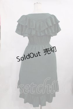 画像2: axes femme / 2wayフリルワンピース M グリーン H-25-11-15-010-AX-OP-NS-ZH